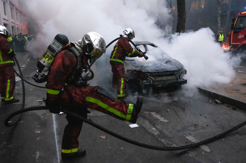 Gilets Jaunes protest, Paris 2019